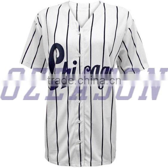 Pinstripe Baseball T Shirt,Cheap Wholesale Plain Baseball Jerseys