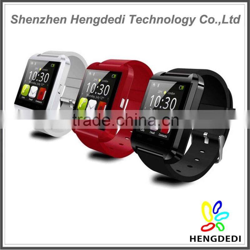 Wholesale Smart watch U8 sport wrist watch smart phone Bluetooth watch