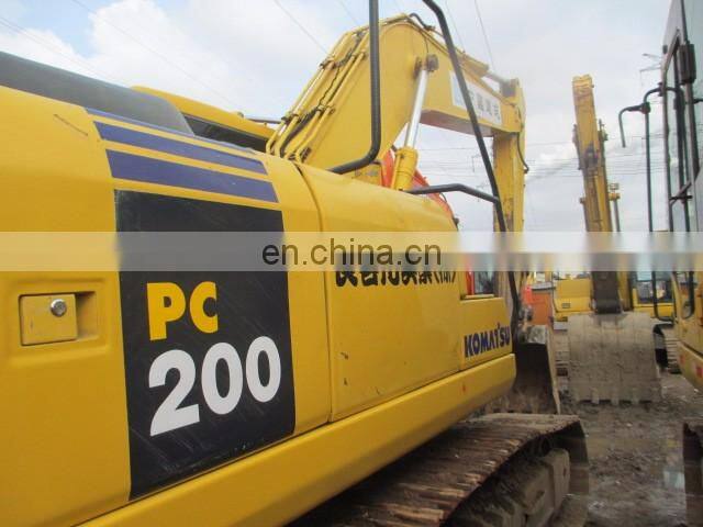 PC200-7 crawler excavator original japan used excavators for sale