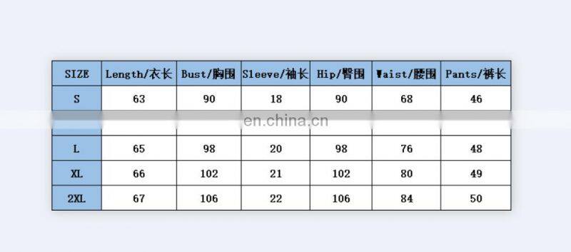 Clothing manufacturers custom logo women's plus size summer V-neck casual sports t-shirt + shorts jogging suit