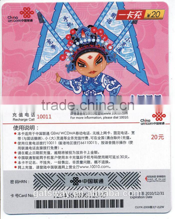 OEM Customized Company Print Calling Card