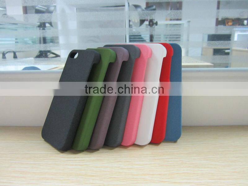 2013 design plastic hard back colorful quicksand case for iphone5