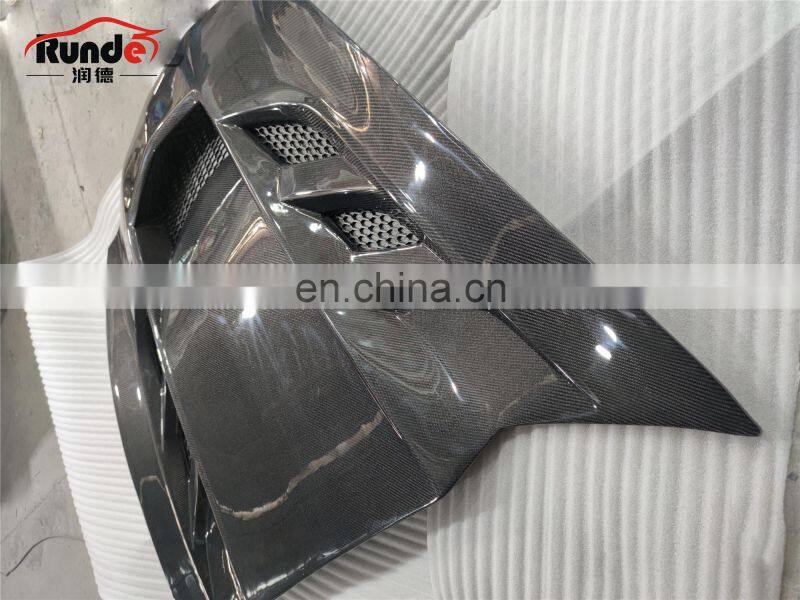 Runde Car Modification Corvette C7 Brilliant Quality New Carbon Fiber Bonnet Engine Hood For Chevrolet Corette C7
