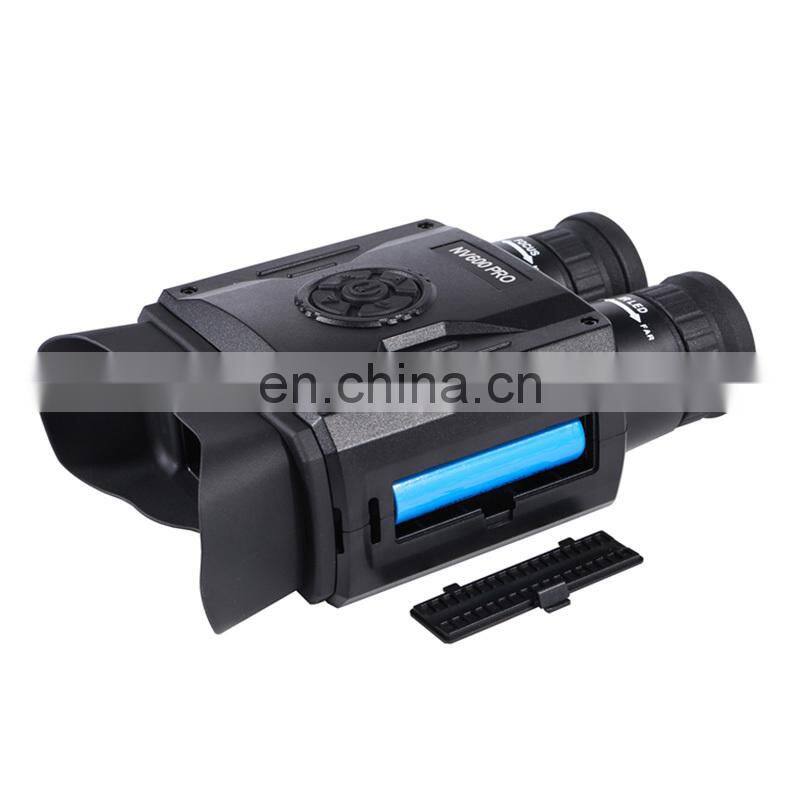 New design NV600 Pro 3.5-inch large screen infrared HD digital 500M hunting night vision binoculars