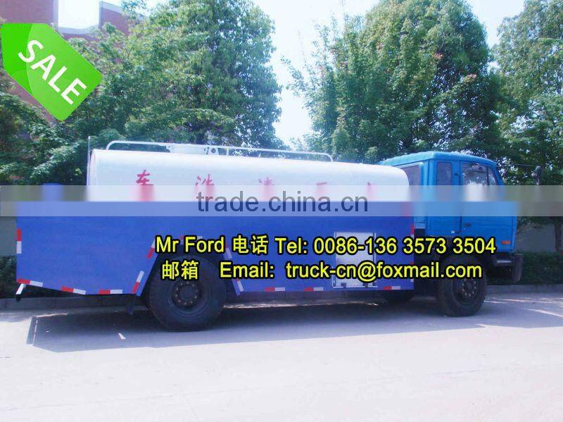 Dongfeng 10000L high pressure water cleaning truck 0086-13635733504