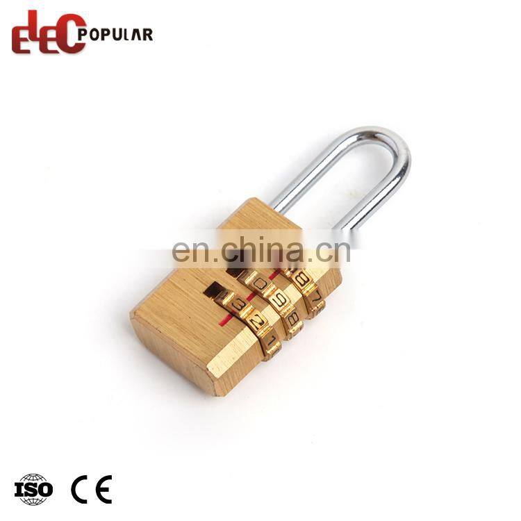 Locks manufacturer combination padlock shackle brass password lock garden warehouse outdoor waterproof security lock
