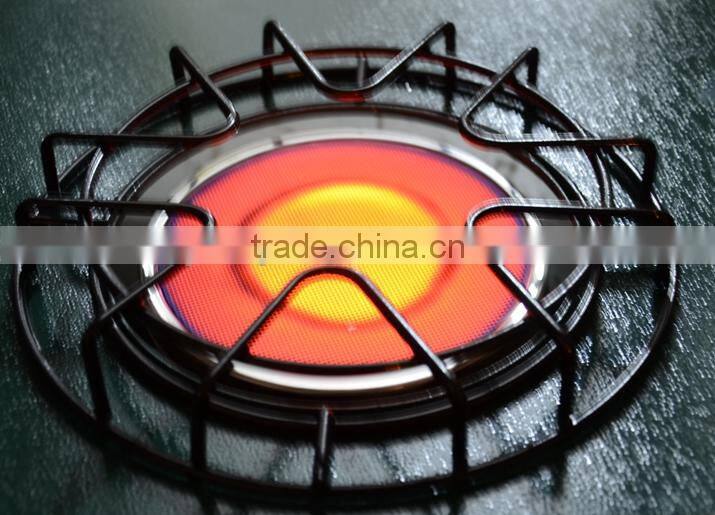 2015 TPO 10 patio gas heater with square bar table