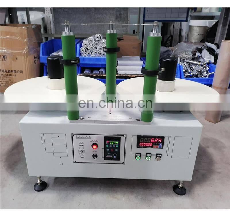 UR670A Automatic Paper PVC PP PE PET Plastic Film Label sticker counter rewinder Machine