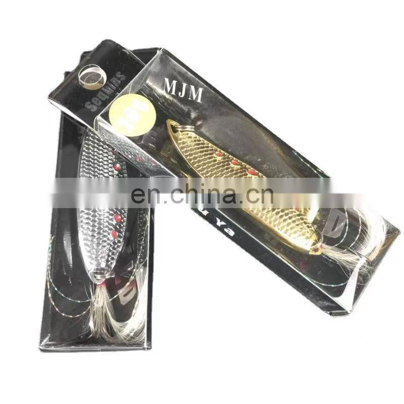 Byloo Metal Jigging 80mm 3 5 7 10 15 20 25g Artificial Bait Boat Fishing Jig Lures Super Hard Spoon Lead Fish Fishing Lures