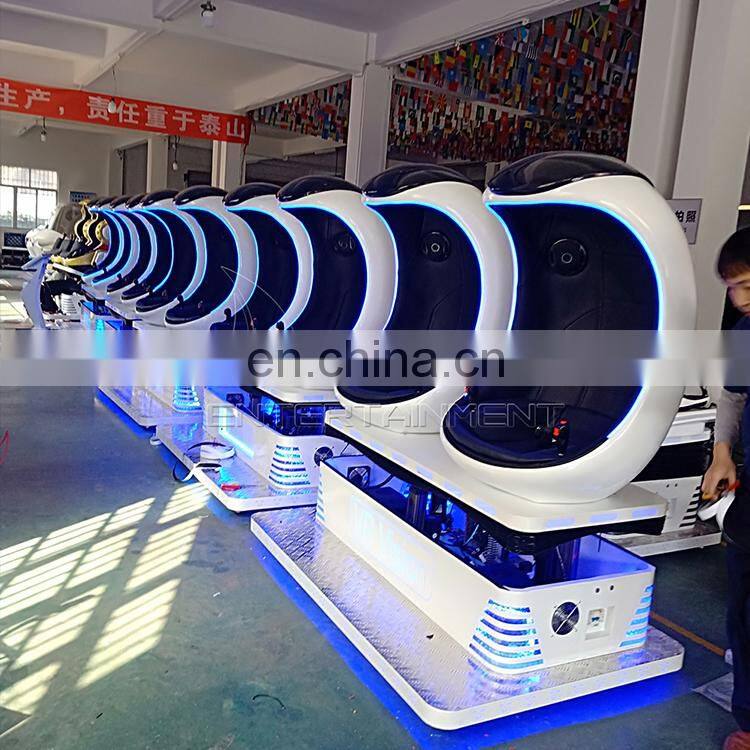 Attractive Double Seats 9D Egg VR Cinema Virtual Reality Chair Simulation Rides