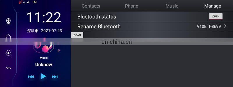 Car Surround Panoramic 4G android system car camera 10.26inch 1080P navigation gps DVR driving recorder with Smart Touch screen