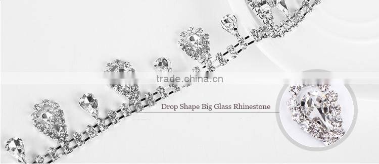 China product crystal ab rhinestone chain sew on cup chain