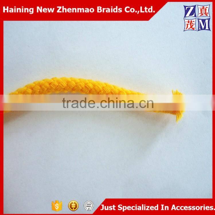 China Zhejiang wholesale 100% braided cotton rope