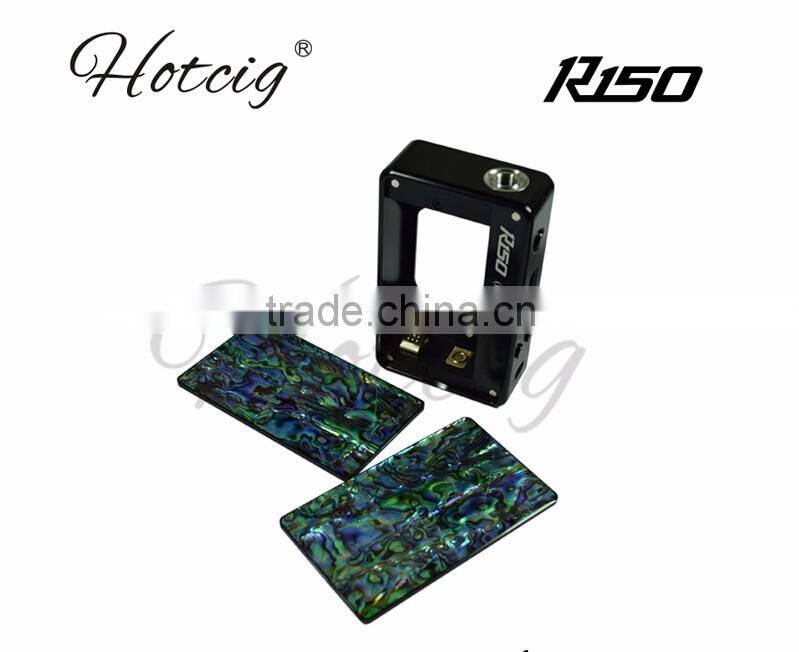150W vape mod Hotcig R150 / Hotcig R 150 with the first water proof chip, abalone cover changeable