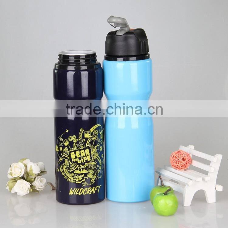 450ml Sport Aluminum Water Bottle with Customized Logo Design