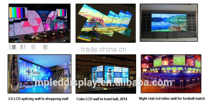 Most popular lcd screen video wall indoor advertise retail