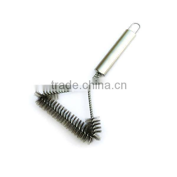 Amazing quality no easy broken no rusty 12 14 16 inch stainless wire bbq brushes