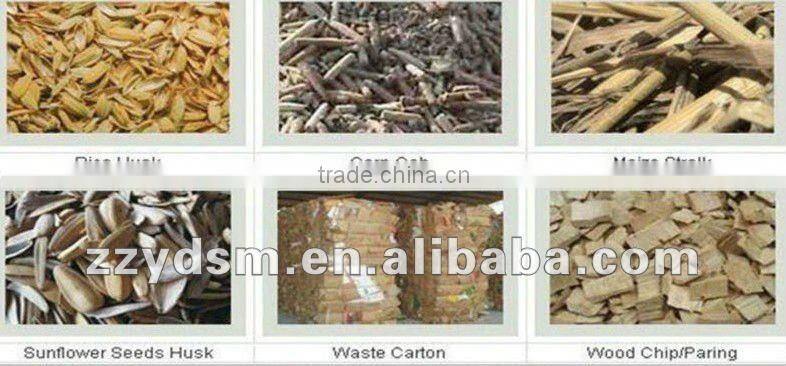 High Efficiency straw biomass briquette machine in hot sale