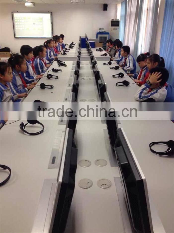 remote controlled aluminum table screen lift for conference system/ table lcd lift
