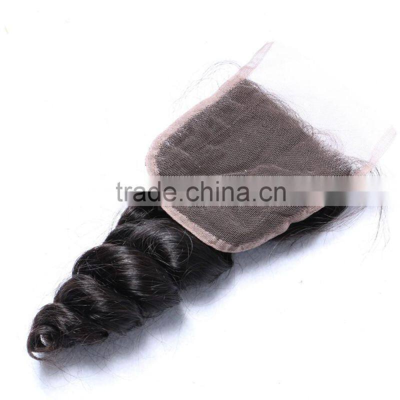 Peruvian hair overnight shipping hair with frontal closure loose wave frontal