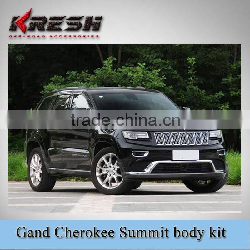 TEO material Summit body kit for Grand cherokee, Reshape your car from Laredo, Limited, Overland to Summit