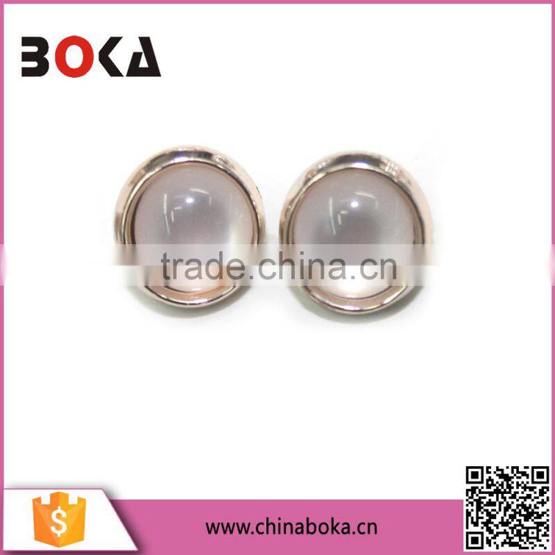 2015 hot sale wholesale customized designs round pearl buttons yiwu factory price