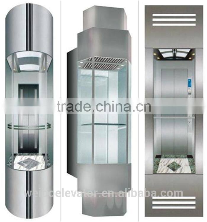 Stainless steel 304 glass elevators company
