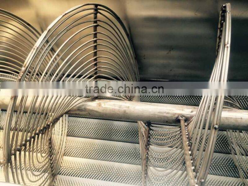 500Kg Per Hour Electric Potato Peeler For Potato Processing Machine