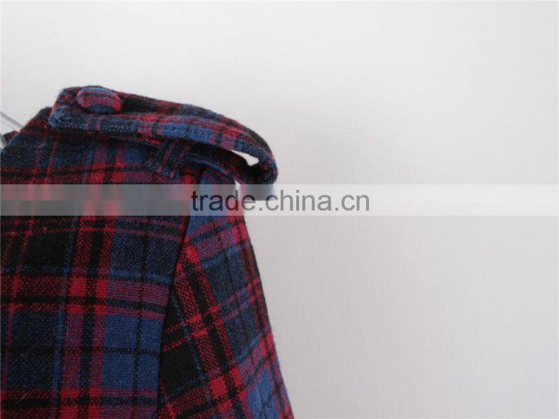 Lady's garment stock lot checked winter coat and dress