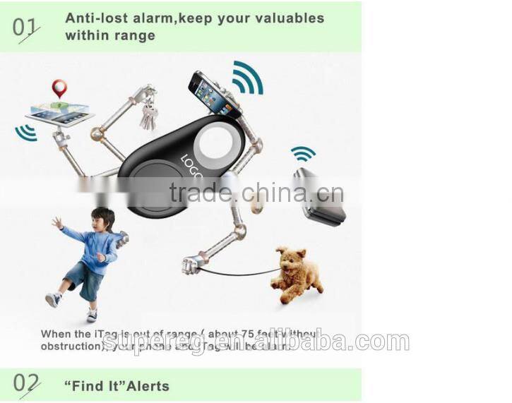 Bluetooth key finder keychain anti lost alarm bluetooth smart tracker