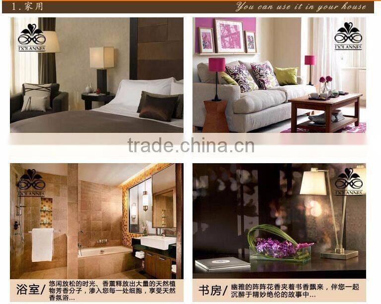 Frosted round scented candle in glass jar/aroma candle/perfume candle