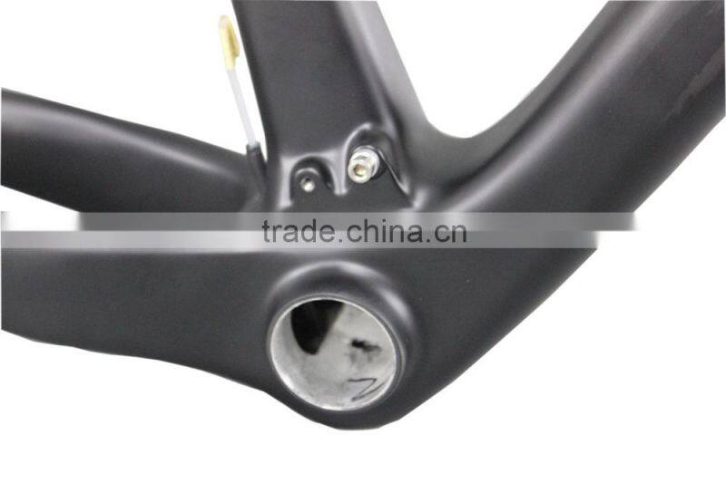 29er carbon mountain bike frame with internal cable routing carbon fiber bike frame 29er mtb