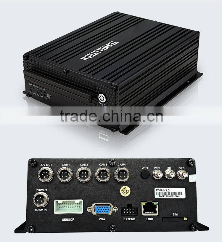 4/8/12ch 960H HDD Mobile DVR 3g 4g gps wifi g-sensor 8ch mdvr
