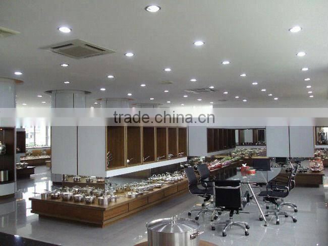 2014 new cookware 9pcs three-ply copper cookware sets