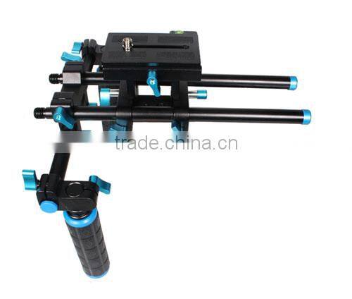 Commlite DSLR Rig Video Stabilizer System with Follow Focus and Matte Box for All DSLR Cameras and Camcorders