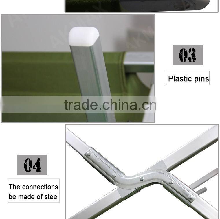 Portable army folding bed outdoor bed