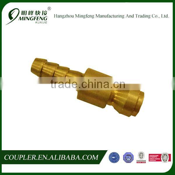 Ferrule flat head size 19 straight hydraulic fitting