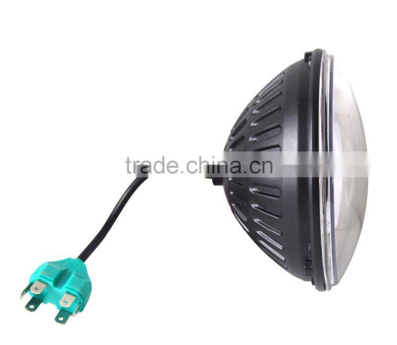 New arrival and smart design 30W 7 round led headlight jeep wrangler