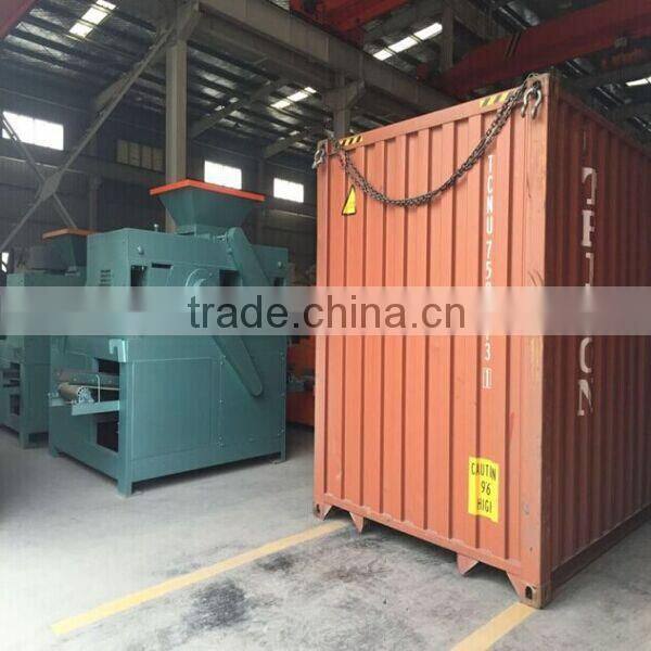 Mechanical press briquette making machine