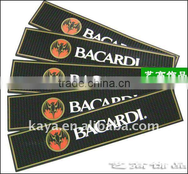 3D Eco-friendly soft pvc bar pad for bar gift