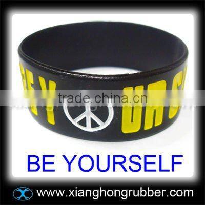 Eco-friendly customed silicone wristband