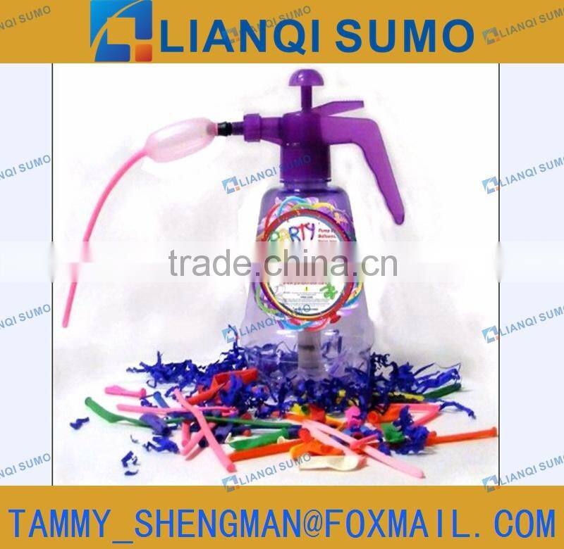 500pcs balloons with Plastic water hand balloon pump