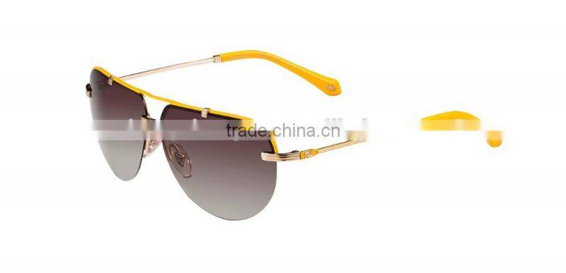 Polarized Lenses Optical Attribute and metal frame material sunglass