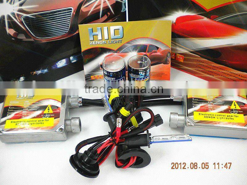 car accessories H1 car light HID xenon lamp kit 35W 55W 75W