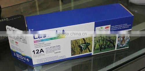 Alibaba premium supplier compatible laser toner cartridge for hp CB540/541/542/543A