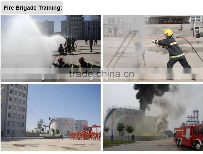 Leather CE approved industrial Fire fighting gloves