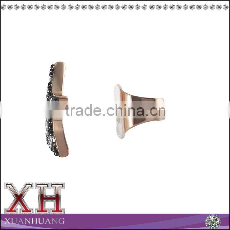 Beautiful Rose Gold Plated Star Cubic Zirconia Silver Jewelry Set