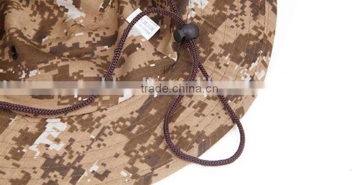 outdoor camping camouflage fishing hat cap