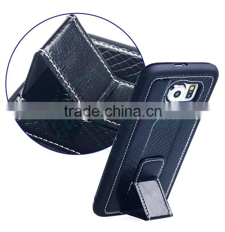 Back cover snake style mobile phone cover case for Samsung with mobile phone stand