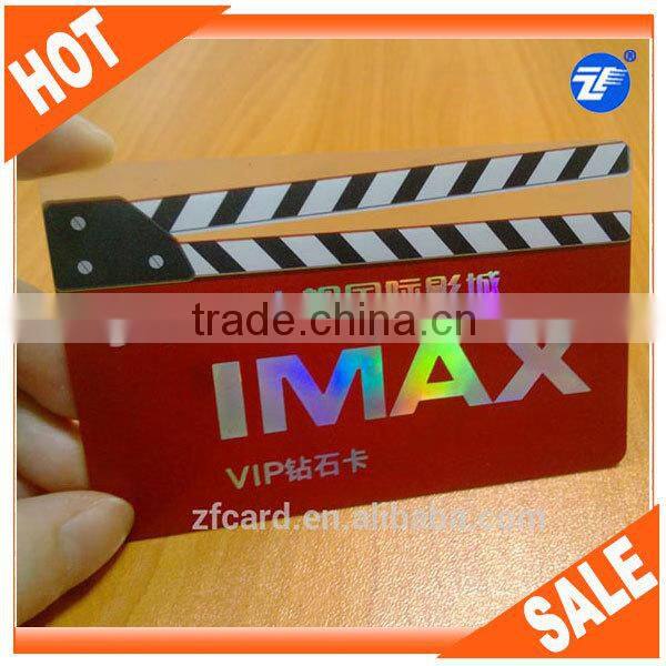 85.5*54*0.76 mm size printing transparent card